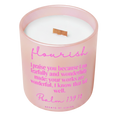 Flourish Psalm 139:14 14 oz Coconut Soy Wax Cool Water and Dove Soap