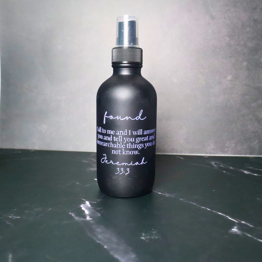 Found Frozen Lake and Cashmere Vanilla 4oz Room Spray