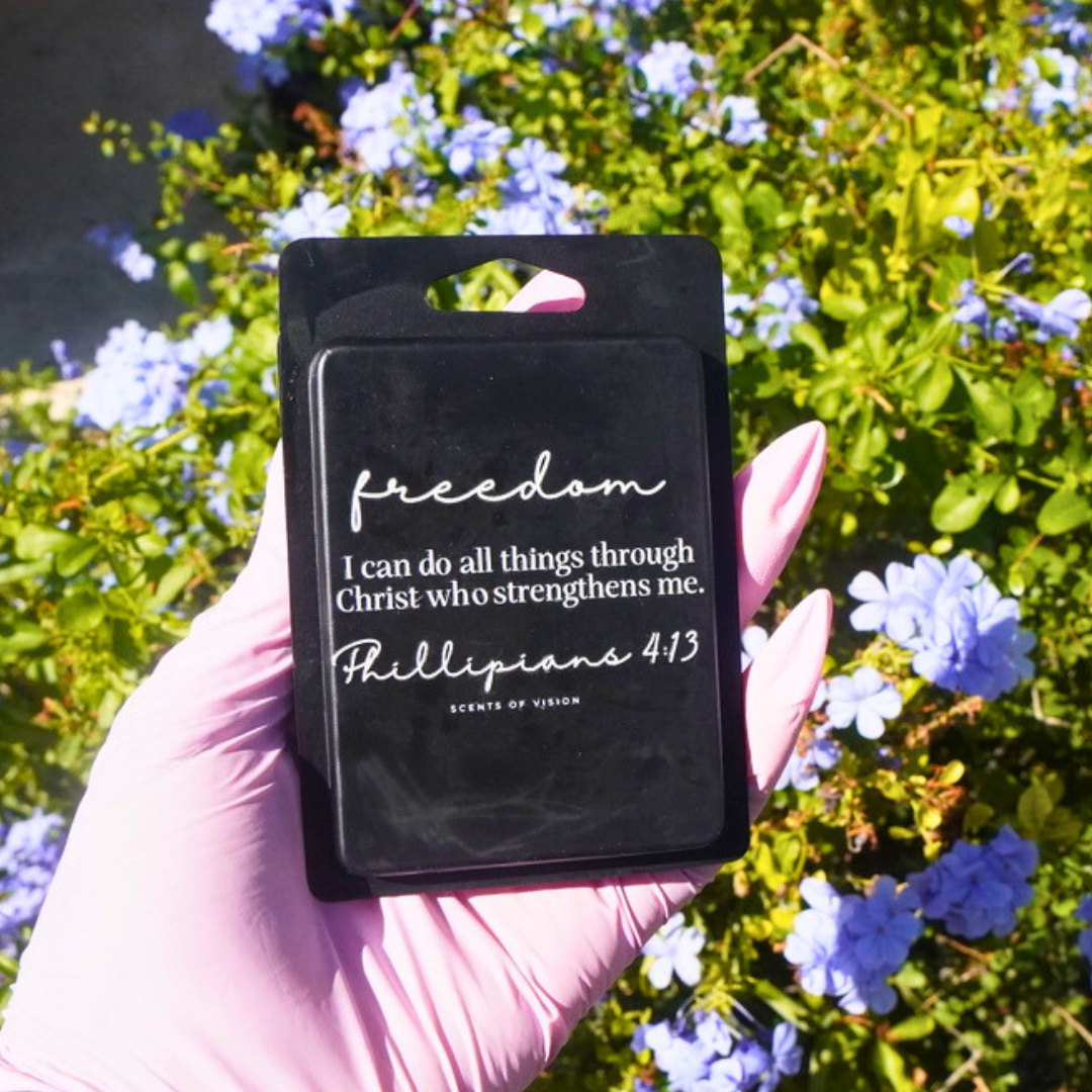 Freedom 3oz Luxury Wax Melt Mahogany and Vanilla