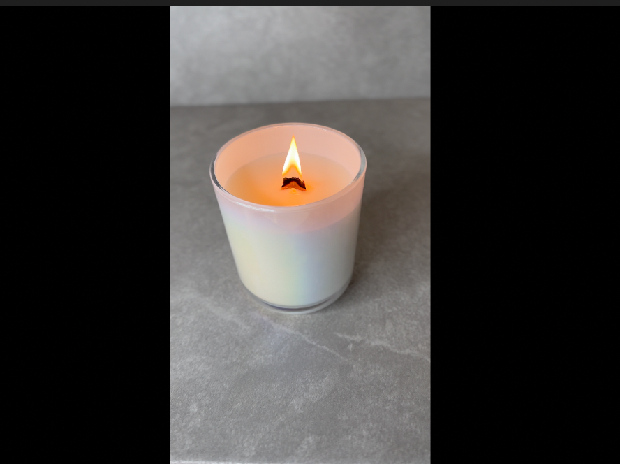 Sparkling Prosecco 12oz Wooden Wick Candle 1 LEFT