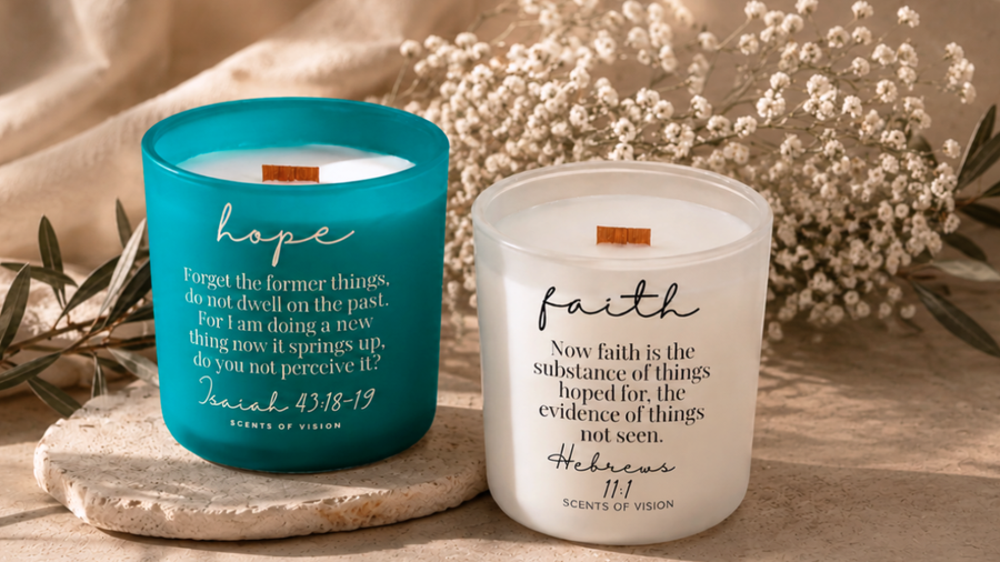 Hope 14oz Soy Wax Candle *smells like dove soap*