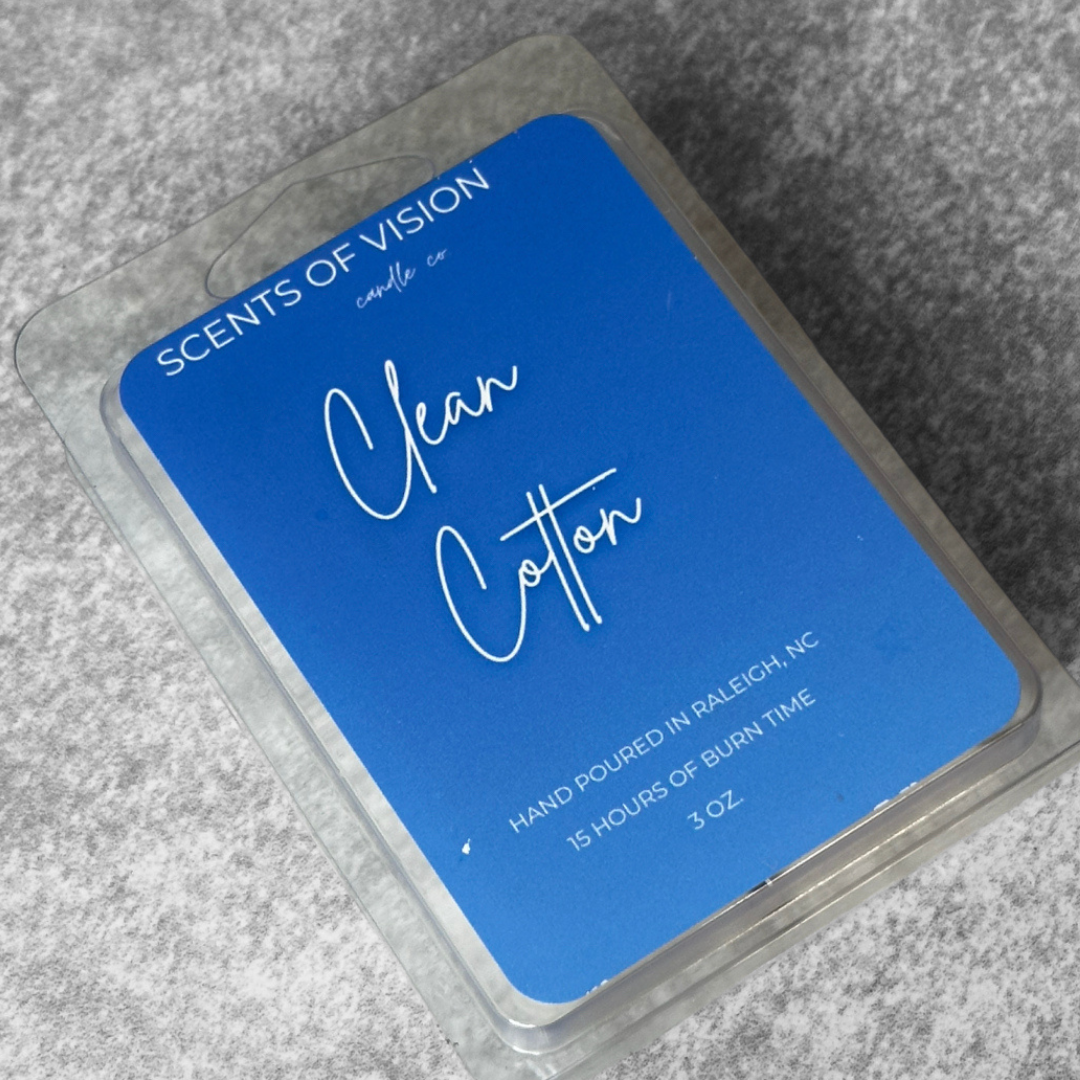 Clean Cotton 3oz Wax Melt