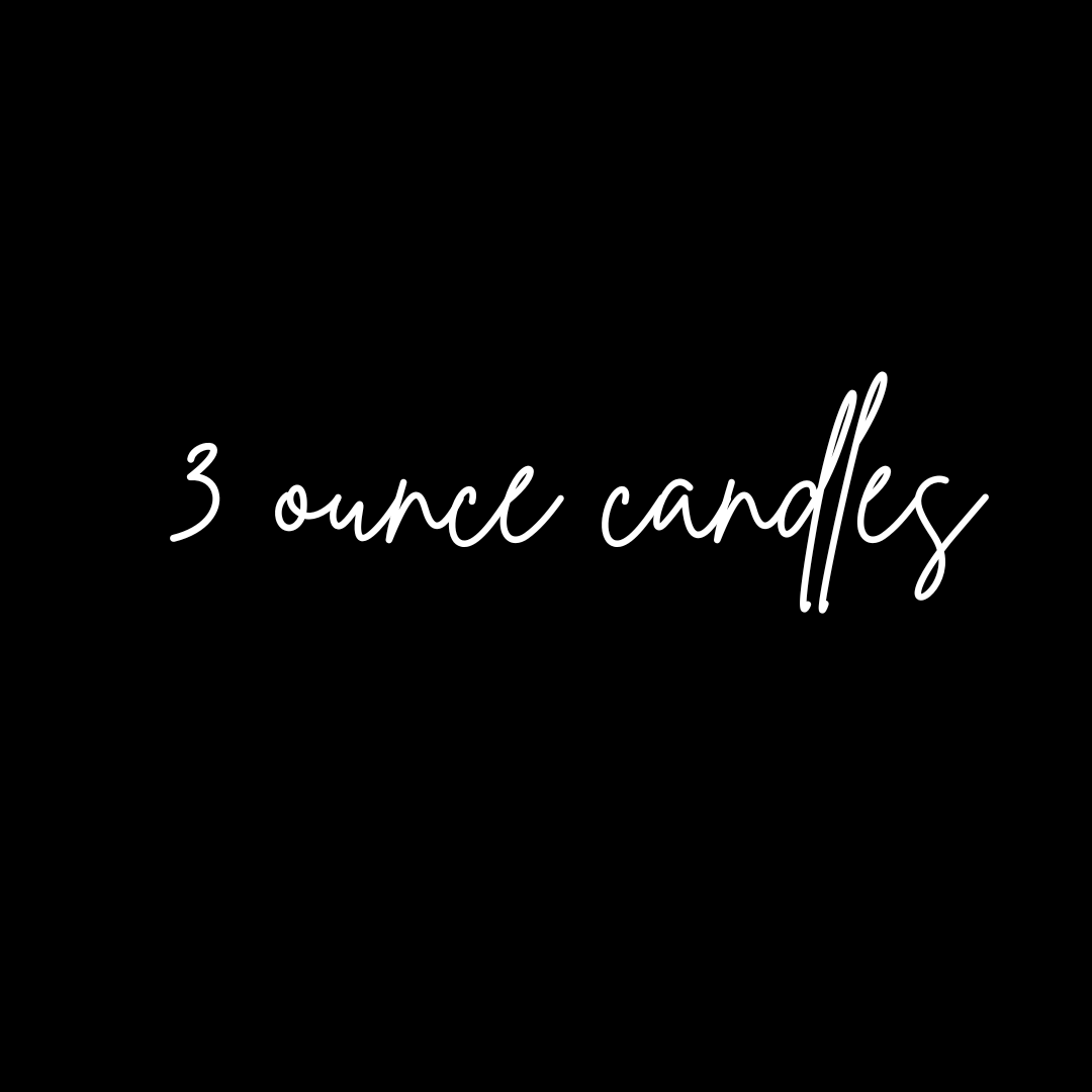 3 oz candles