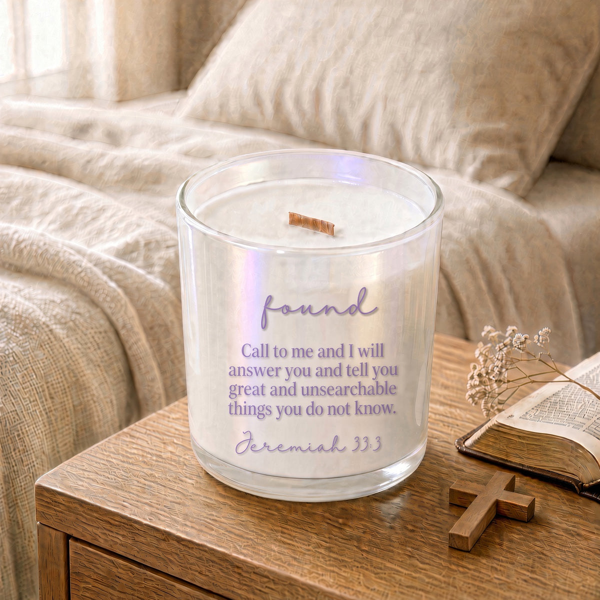 Found 14oz Candle *smells like honey vanilla*