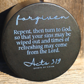 Forgiven Vanilla Noir 8oz Wood Wick Candle