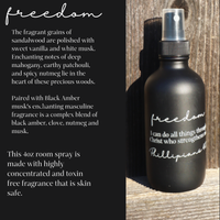 Freedom Mahogany Vanilla 4oz Room Spray