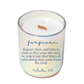 Forgiven Acts 3:19 14 oz Soy Wax Candle Vanilla Noir *BACK IN STOCK*