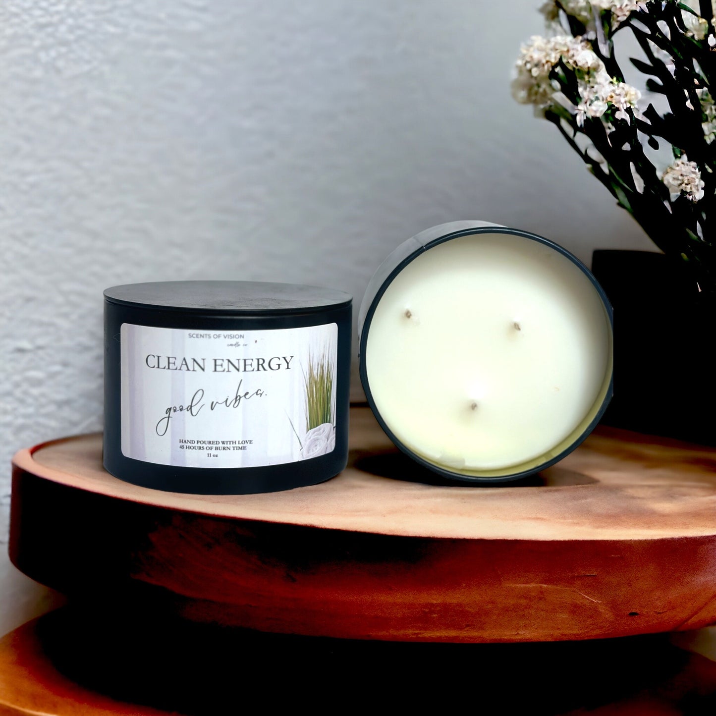 Clean Energy 11oz 3-Wick Candle