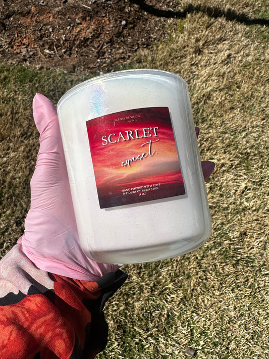 Scarlet Sunset 14 oz Candle