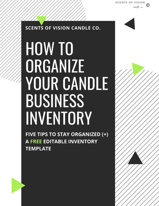 THE ULTIMATE CANDLE BUSINESS INVENTORY TEMPLATE