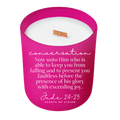 Conversation 14oz Soy Wax Candle *smells like daffodils and honey dew*