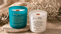 Hope 14oz Soy Wax Candle *smells like dove soap*