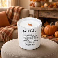 Faith 14 oz Soy Wax Candle *smells like cocoabutter cashmere*