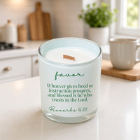 Favor 14oz Soy Wax Candle *smells like clean laundry*
